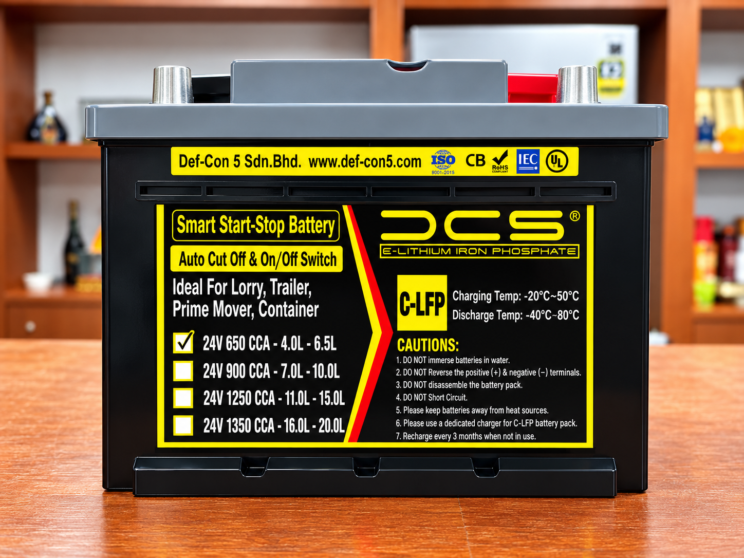 C-LFP 24V 550CCA