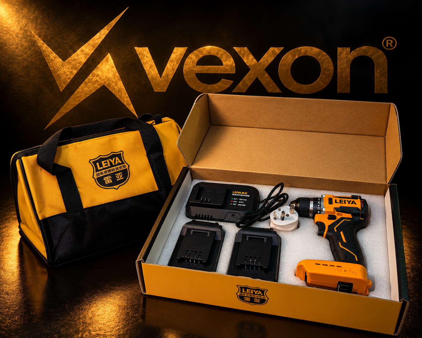 Brushless Lithium Electric Drill – LEIYA A3118